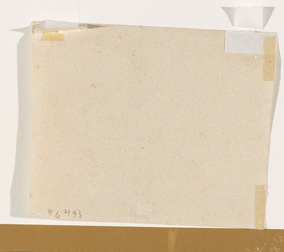 Hans von Marées - Rueckseite