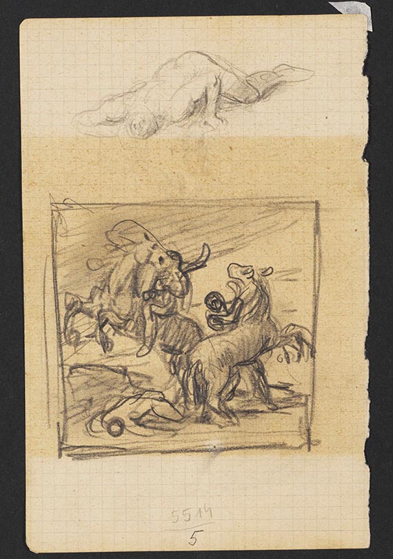 Hans von Marées - Rueckseite