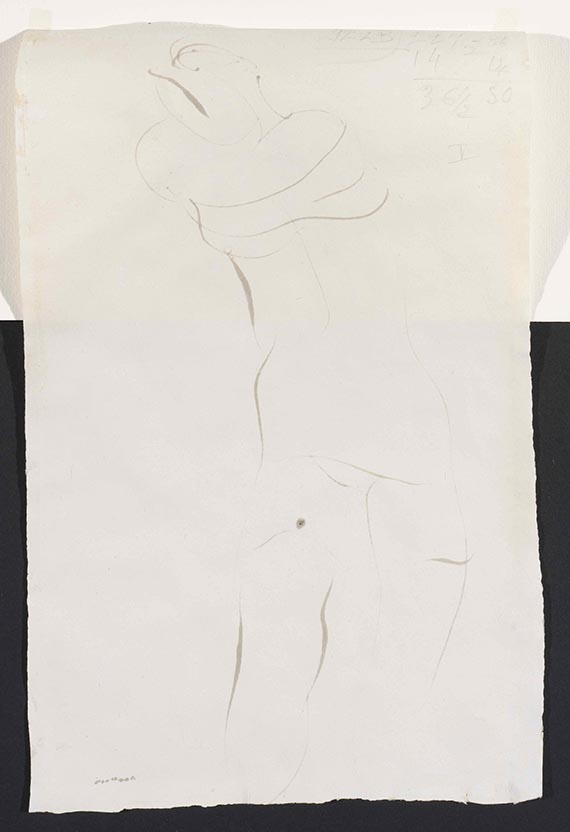 Jean Fautrier - Rueckseite