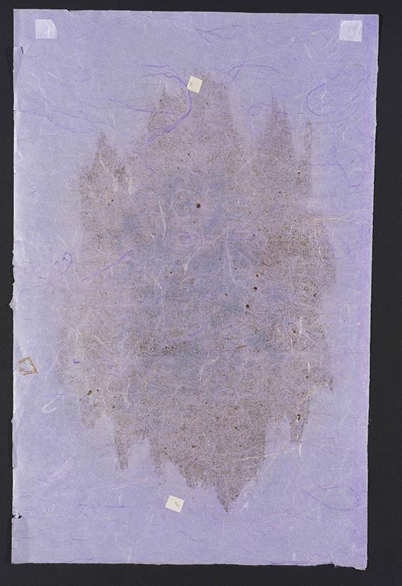 Jean Fautrier - Rueckseite