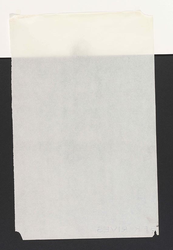 Jean Fautrier - Rueckseite