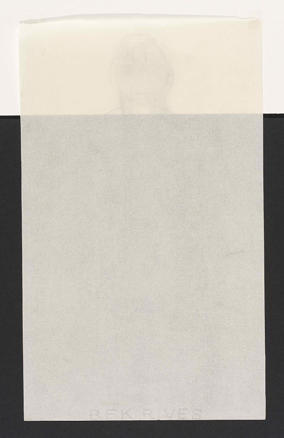 Jean Fautrier - Rueckseite