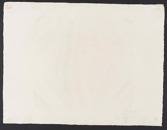 Jean Fautrier - Rueckseite