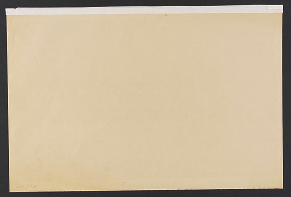 Jean Fautrier - Rueckseite