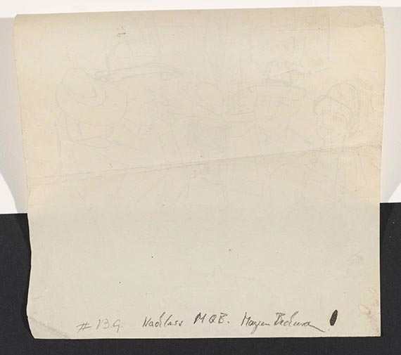 Max Beckmann - Rueckseite