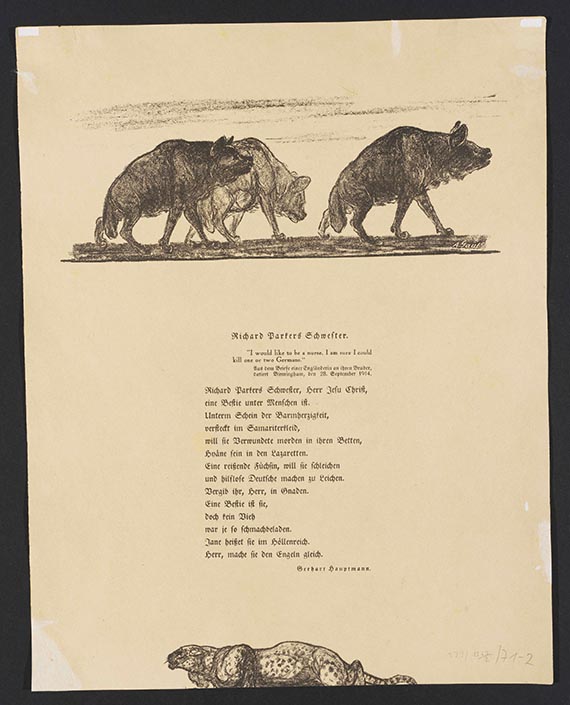 Max Beckmann - Rueckseite