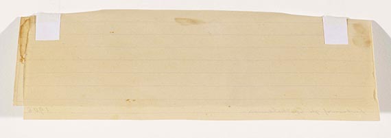 Max Klinger - Rueckseite