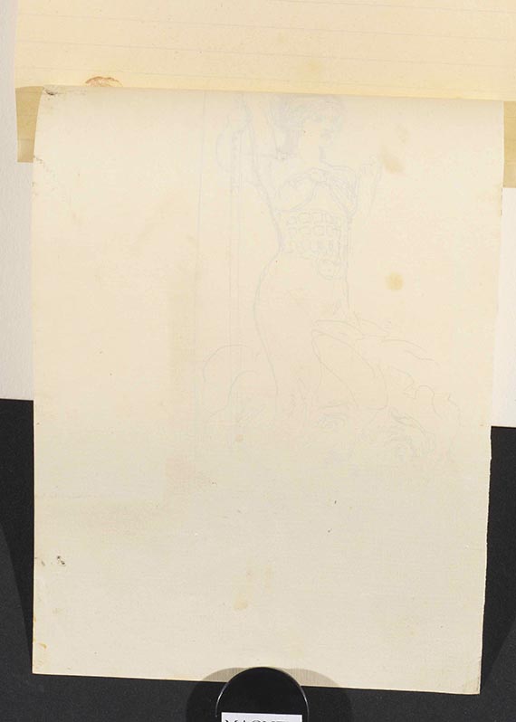 Max Klinger - Rueckseite