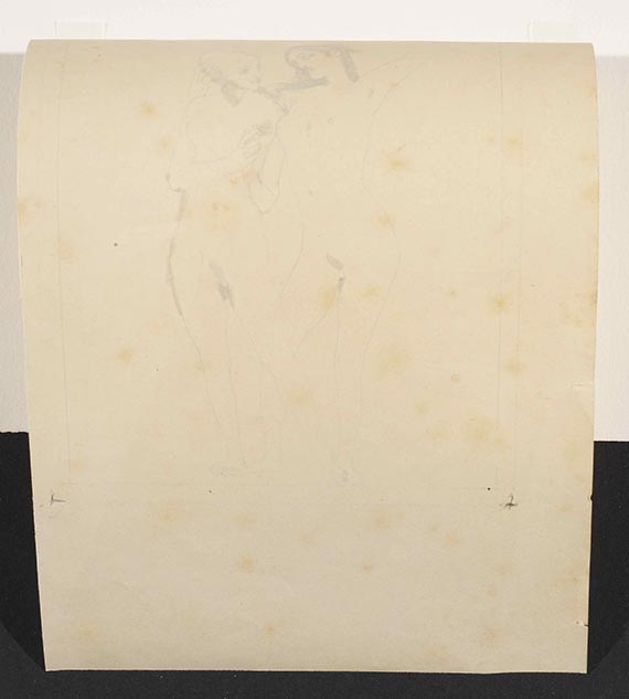 Max Klinger - Rueckseite