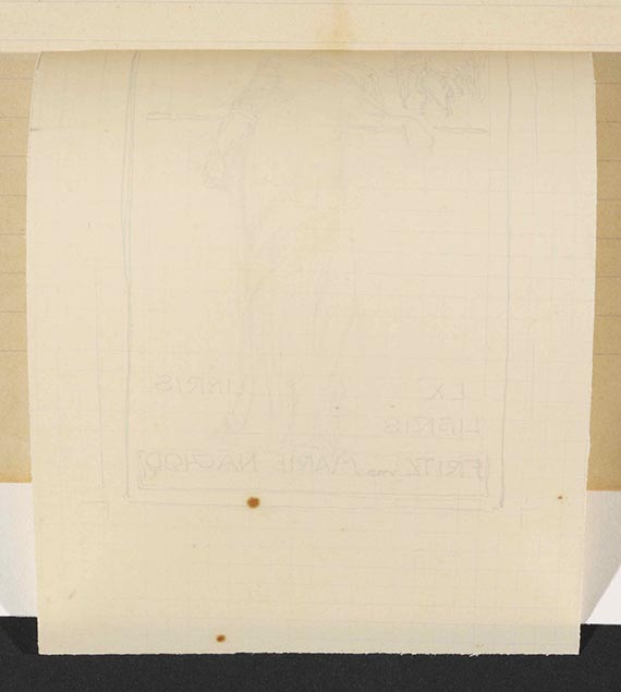 Max Klinger - Rueckseite