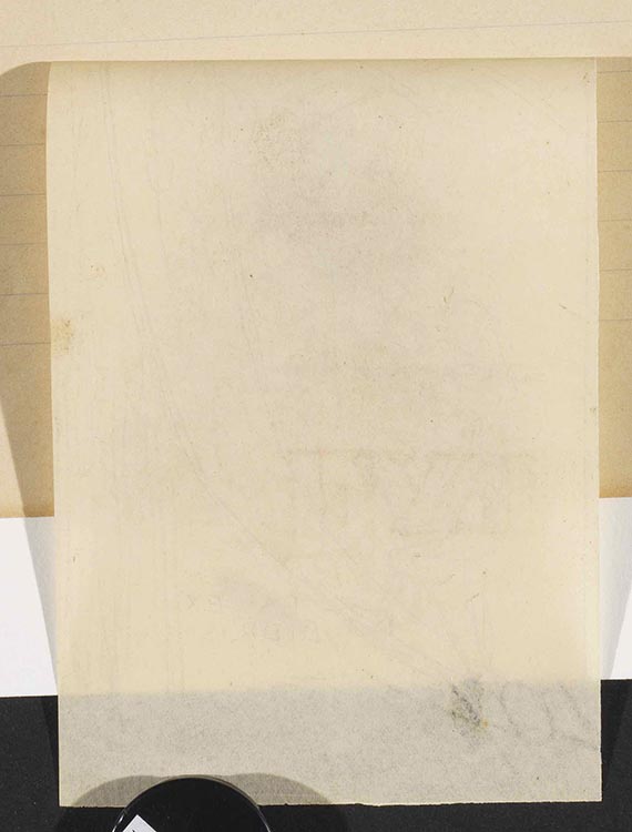 Max Klinger - Rueckseite