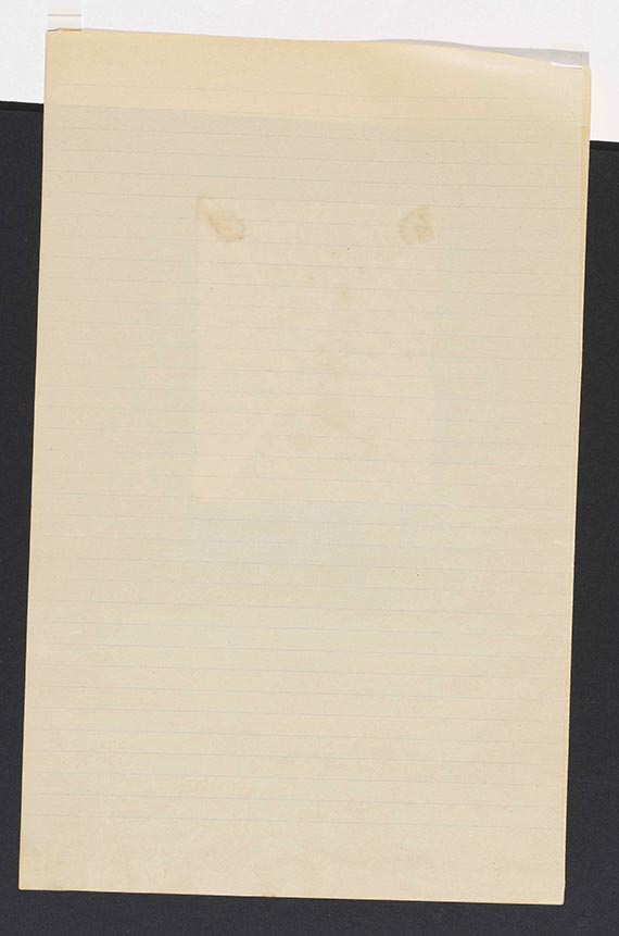 Max Klinger - Rueckseite