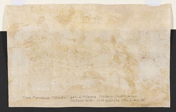 Pier Francesco Cittadini Il Milanese - Rueckseite
