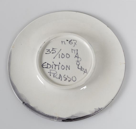 Pablo Picasso - Rueckseite