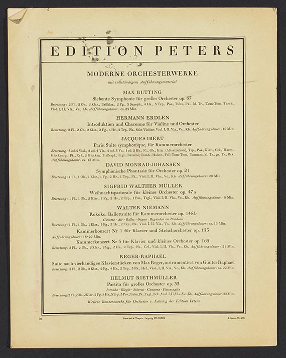 Wolf Vostell - Rueckseite