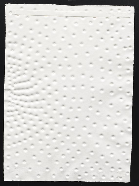 G&uuml;nther Uecker - Rueckseite