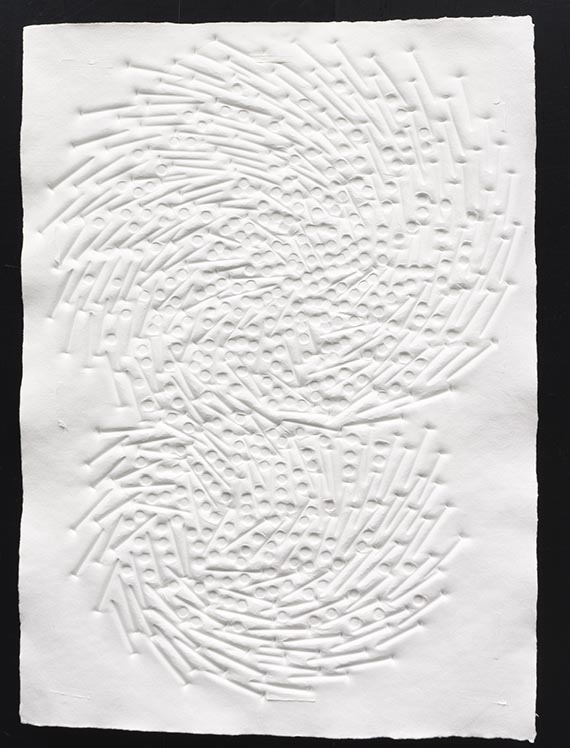 G&uuml;nther Uecker - Rueckseite