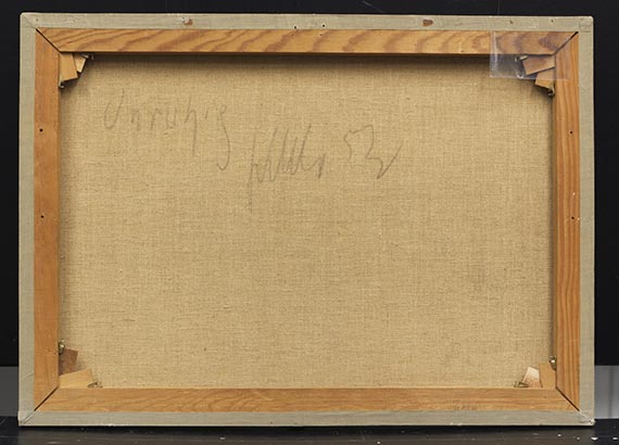 Fritz Winter - Rueckseite