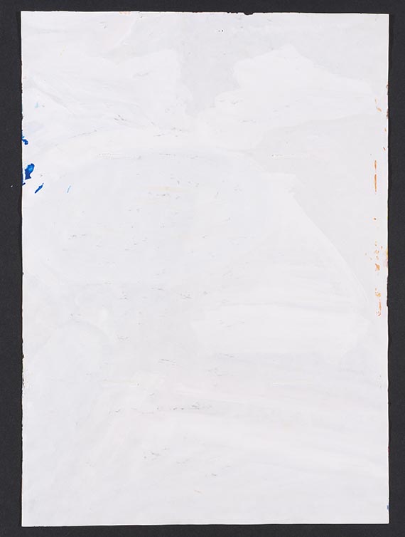 J&ouml;rg Immendorff - Rueckseite