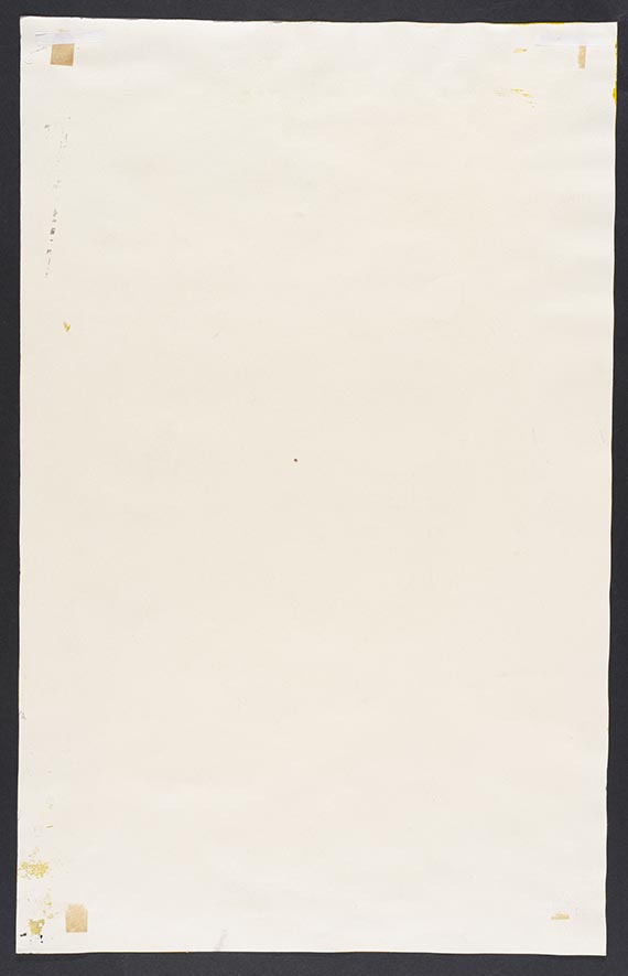 J&ouml;rg Immendorff - Rueckseite