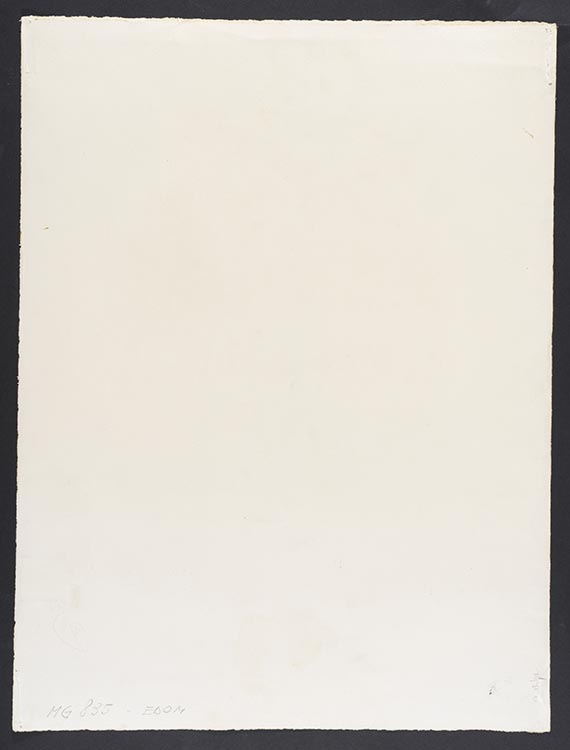 Piero Dorazio - Rueckseite