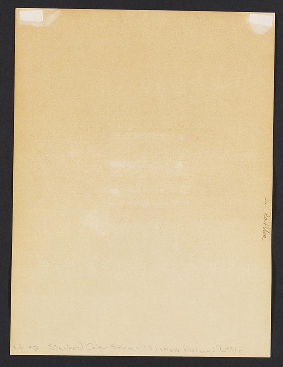 Richard Tuttle - Rueckseite