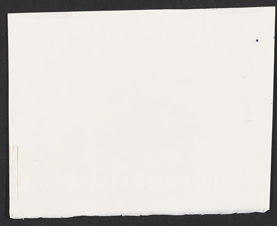 Sol LeWitt - Rueckseite