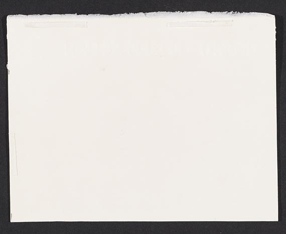 Sol LeWitt - Rueckseite