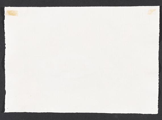 Julius Bissier - Rueckseite