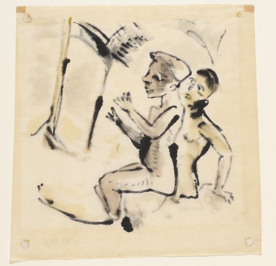 Hermann Max Pechstein - Rueckseite