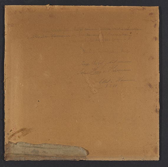 Franz von Stuck - Rueckseite