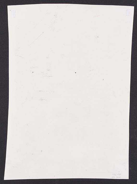 Georg Baselitz - Rueckseite