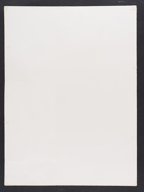 Cy Twombly - Rueckseite