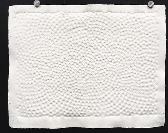 G&uuml;nther Uecker - Rueckseite