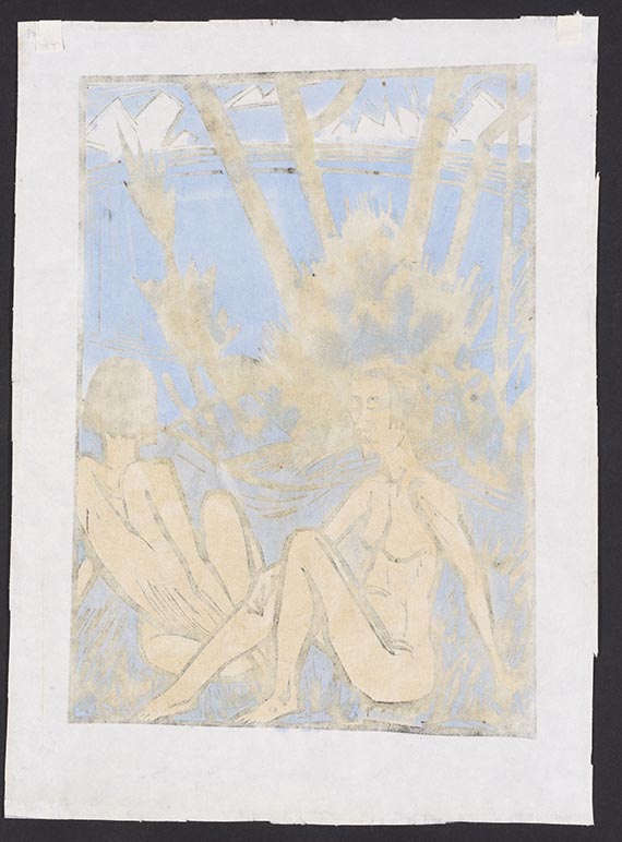 Erich Heckel - Rueckseite