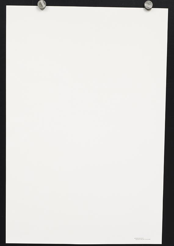 Alex Katz - Rueckseite