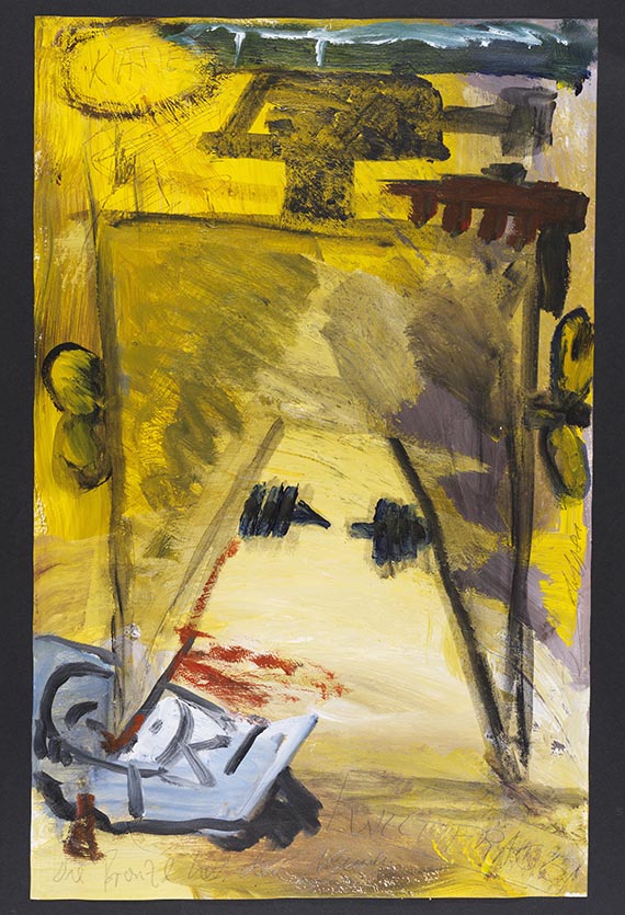 J&ouml;rg Immendorff - Zustand